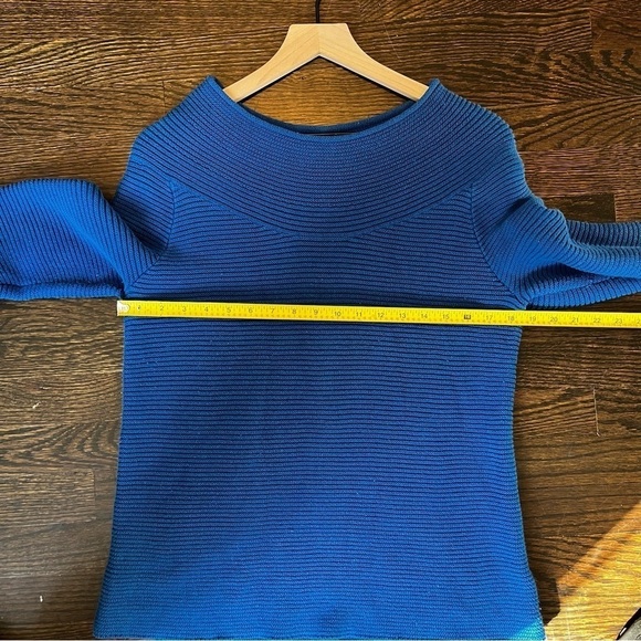 Women’s | Talbots Blue Knit Sweater | Large - Picture 6 of 7